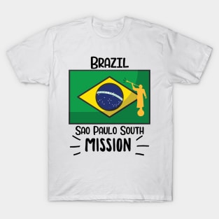 Brazil Sao Paulo South Mormon LDS Mission Missionary Gift Idea T-Shirt